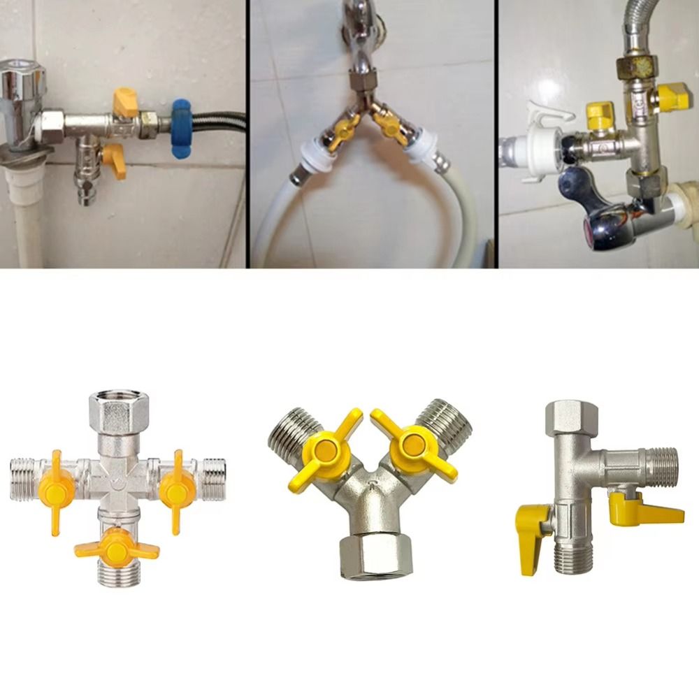 2/3 Switch Brass Diverter Valv - Spoke Nipple Brass ulasan dan harga