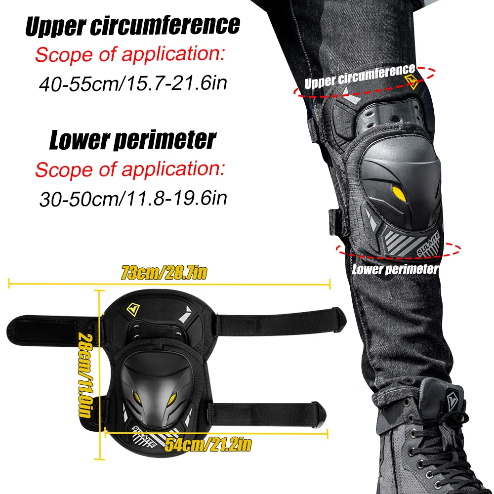 1Pair Motorcycle Riding Knee P - Mountain Biking Elbow Pads ulasan dan harga