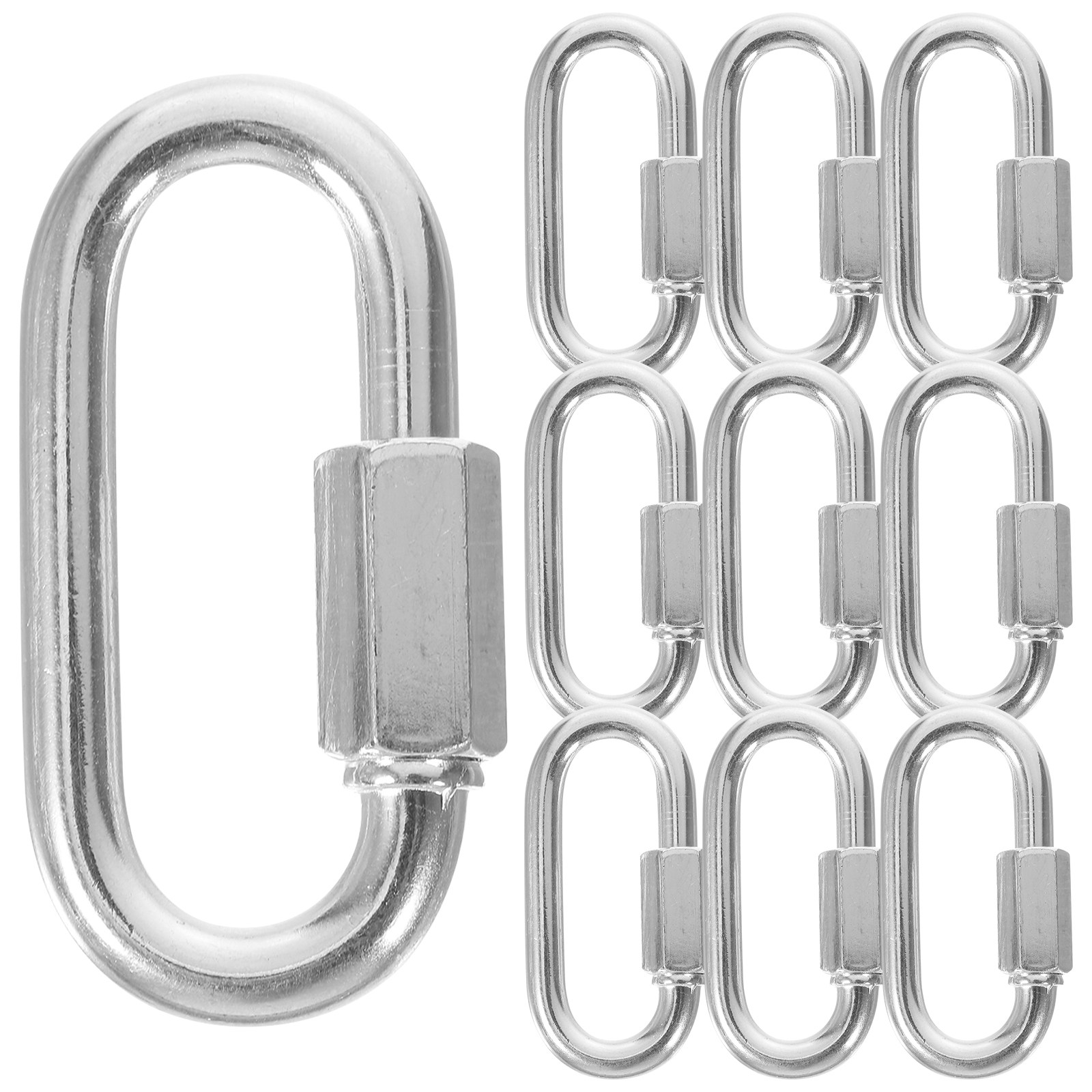 10Pcs Climbing Buckle Heavy Du - Chain Quick Link ulasan dan harga