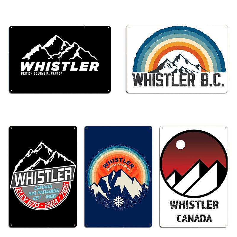 Retro Ski Whistler B.C Canada  - Mountain Biking Europe ulasan dan harga